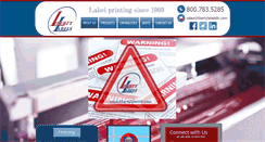 Desktop Screenshot of libertylabelsllc.com